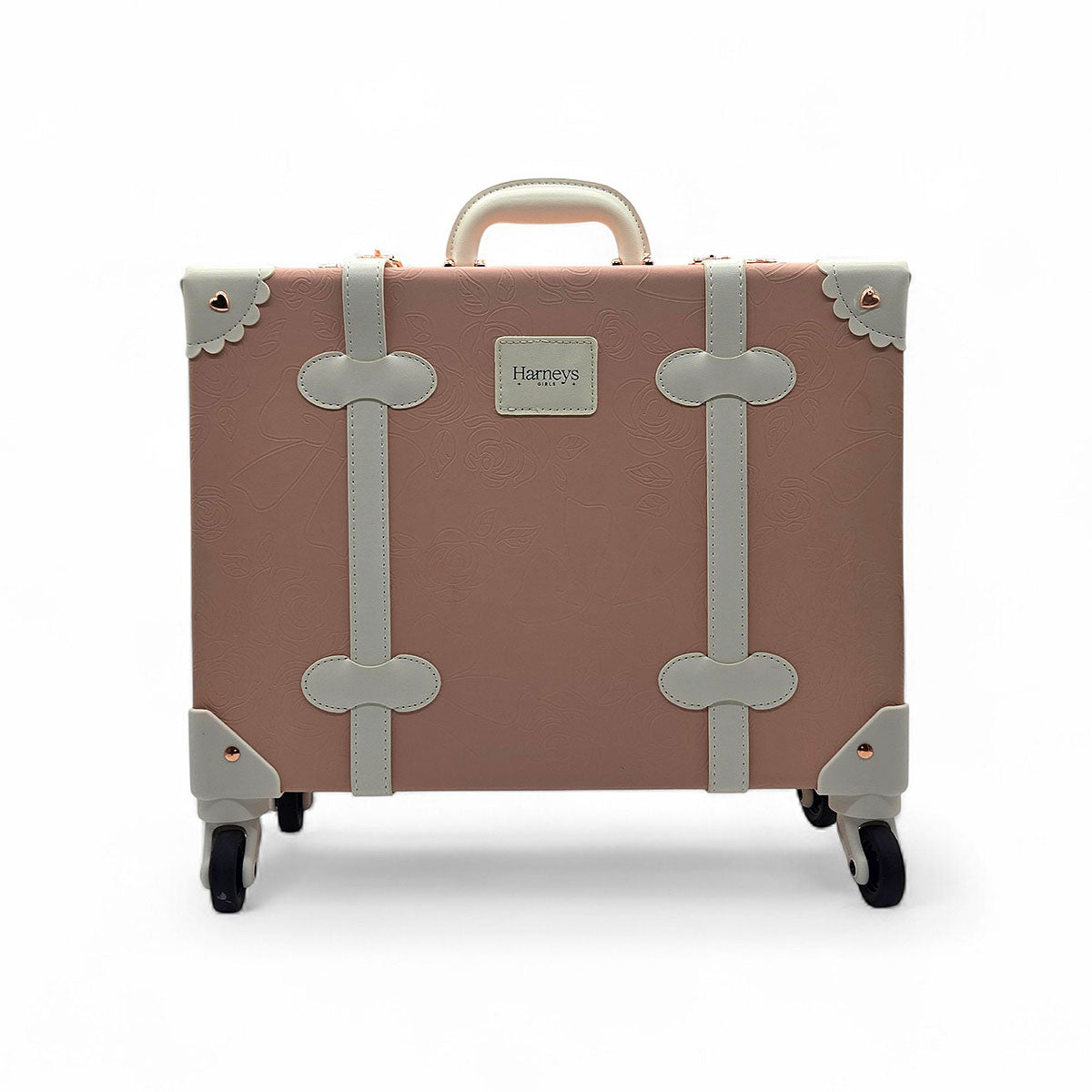 Vintage Rose Traveler Luggage Set - Blush Pink (2-Piece)