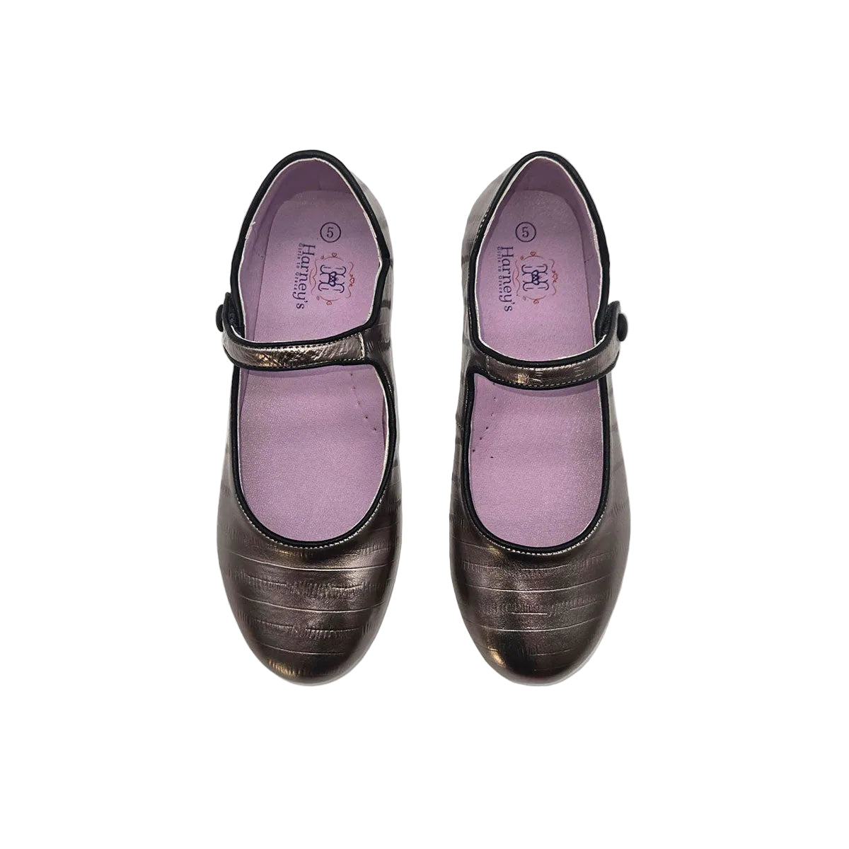 Toddler Bronzed Comet Ballet Flats