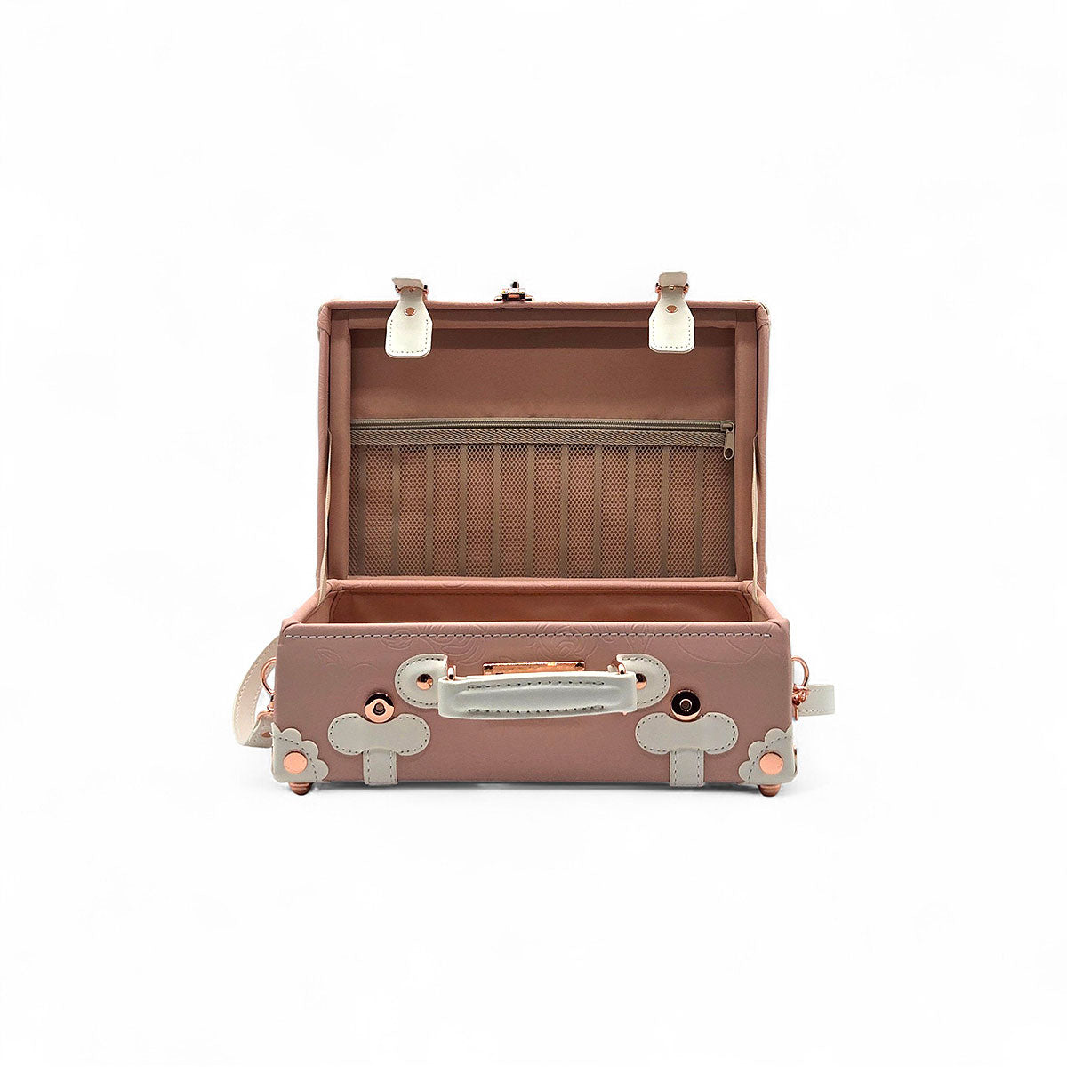 Vintage Rose Traveler Luggage Set - Blush Pink (2-Piece)